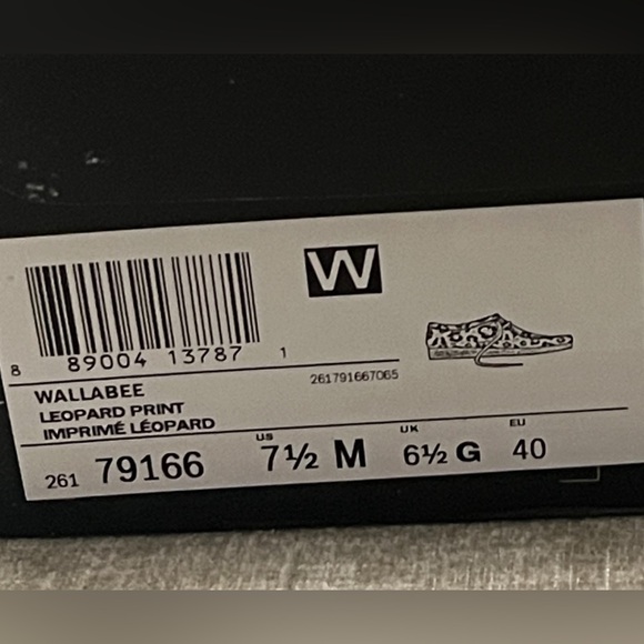 CLARKS Wallabee Leopard print - Picture 13 of 15